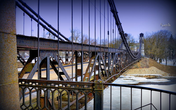 Цепные мосты в Псковской области отремонтируют за 270 млн рублей